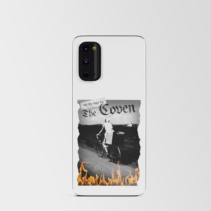 Coven collage flames Android Card Case