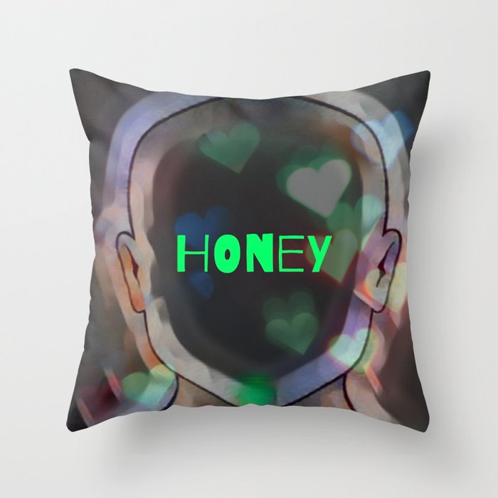 "Honëy Mastered" Throw Pillow