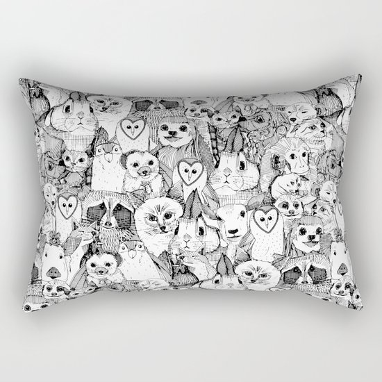 love and hugs Rectangular Pillow
