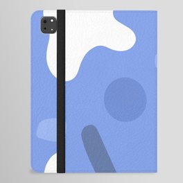 Abstract soft geometry composition 3 iPad Folio Case