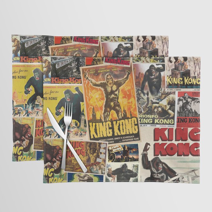 Kong placemat on sale