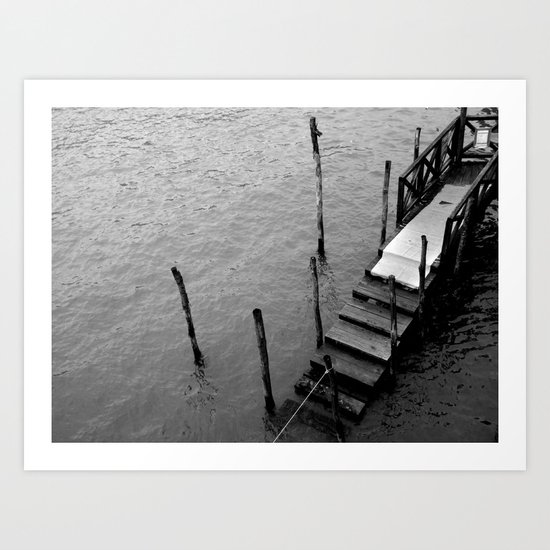 SWAMP VENICE I Art Print