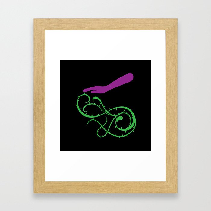 The Deadly Touch Framed Art Print
