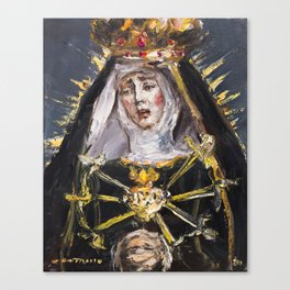 Seven Sorrows of Our Lady Canvas Print