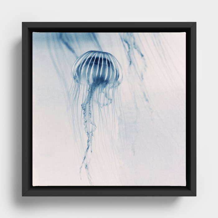 Deep Blue Sea #1 Framed Canvas
