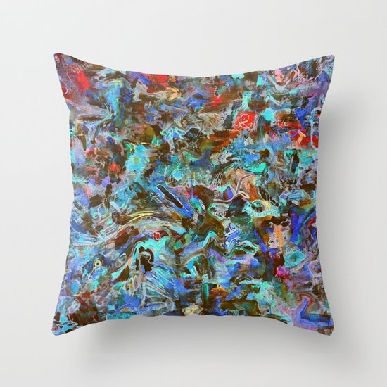 Approximate Stirs Throw Pillow