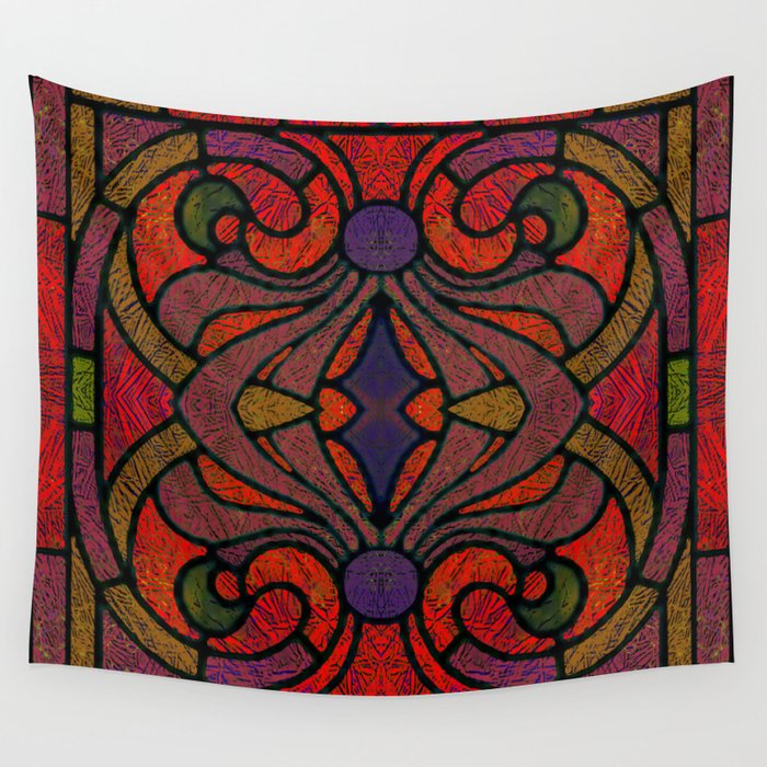 Glowing tapestry shop