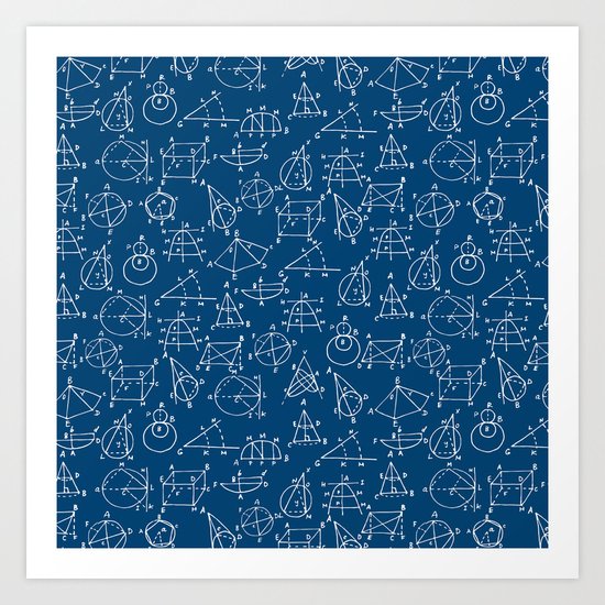 School chemical #8 Art Print