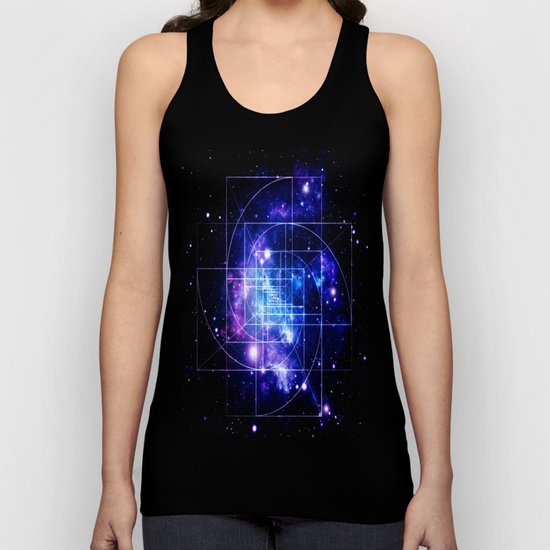 Galaxy sacred geometry Unisex Tank Top