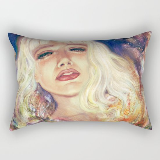 Fading Away Rectangular Pillow