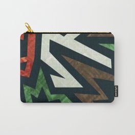 Colorful Urban Graffiti Art Pattern Carry-All Pouch