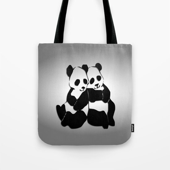 Panda Bears Tote Bag