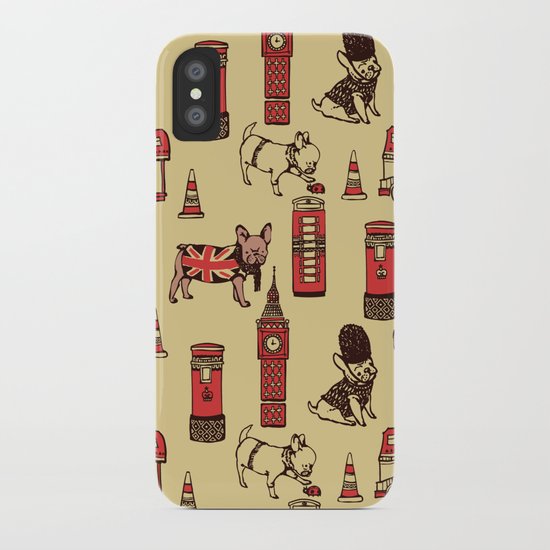 London Frenchies iPhone Case