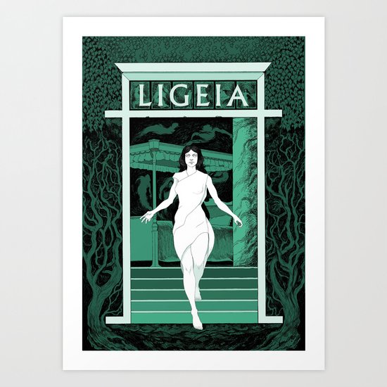 Ligeia Art Print