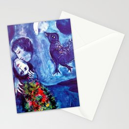 Marc Chagall, Le Paisage Bleu 1949 Artwork, Posters Tshirts Prints Bags Men Women Kids Stationery Card