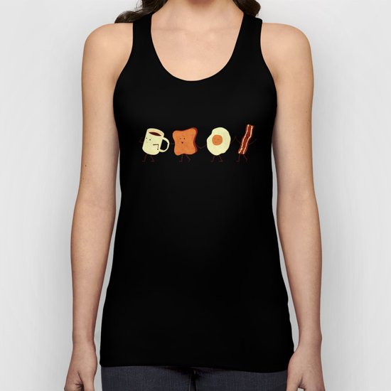Let's All Go And Have Breakfast Unisex Tank Top