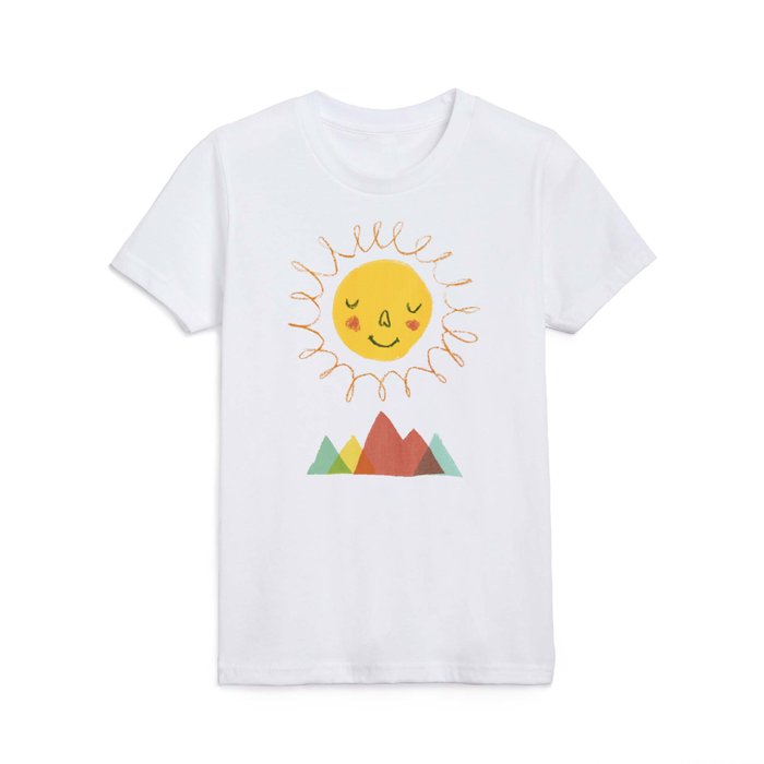 Sunny - Let's go outside Kids T Shirt