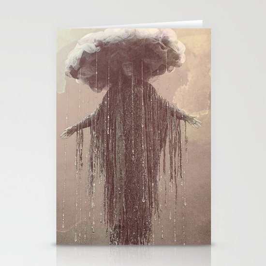 storm lady Stationery Cards