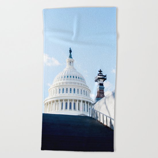 Our Nations Capitol Beach Towel