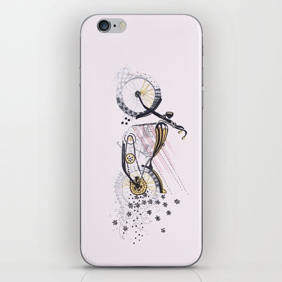 moto flower iPhone & iPod Skin