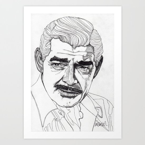 Clark Gable Art Print
