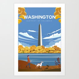 Washington Dc Art Print