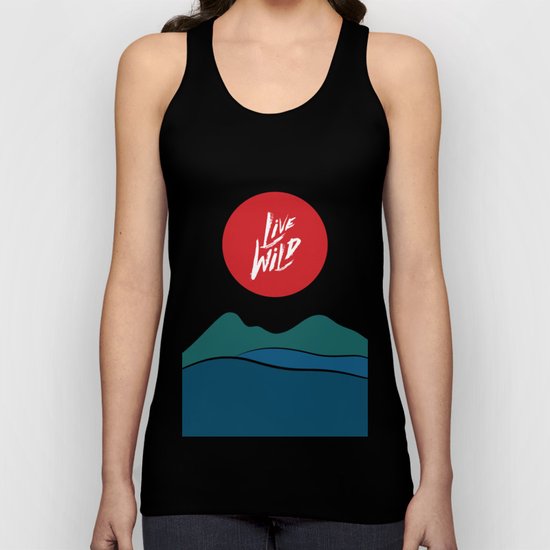 Live Wild Unisex Tank Top