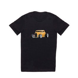 Classic American 32 Hotrod Car Illustration T Shirt