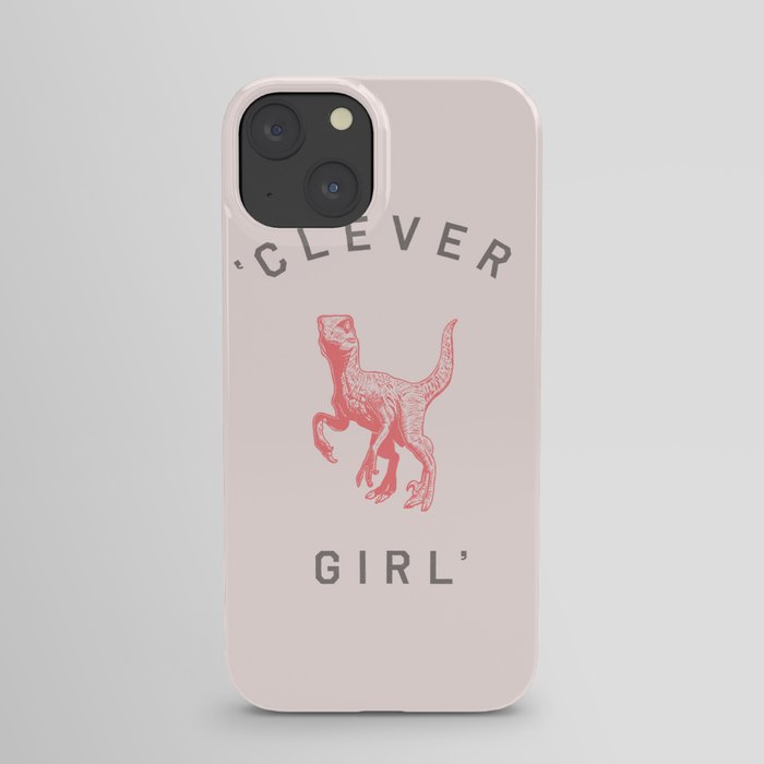 Clever Girl iPhone Case