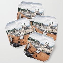Cityscape of Salzburg, Austria Coaster