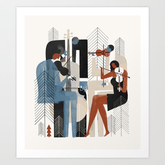 Aspen Music Art Print