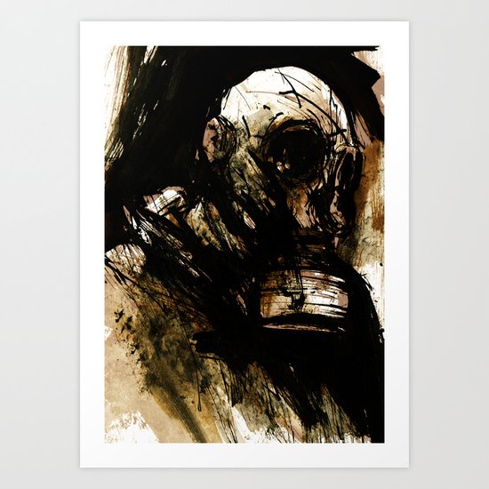 Just Waitin' For The Vultures To Come Art Print