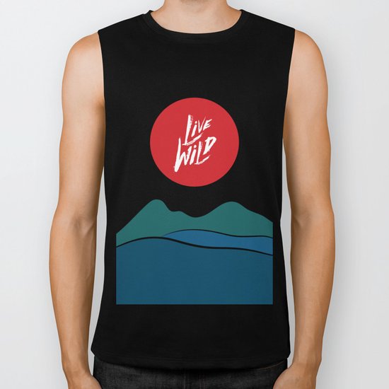 Live Wild Biker Tank