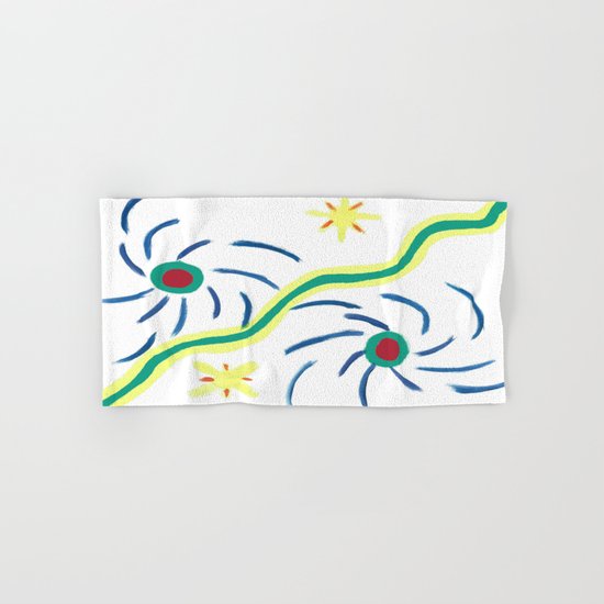 Suns and Hurricanes Hand & Bath Towel