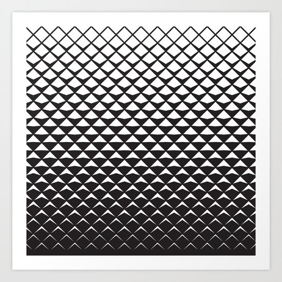Fade to Grey Art Print