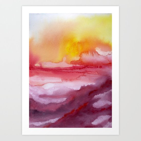 Rise Art Print