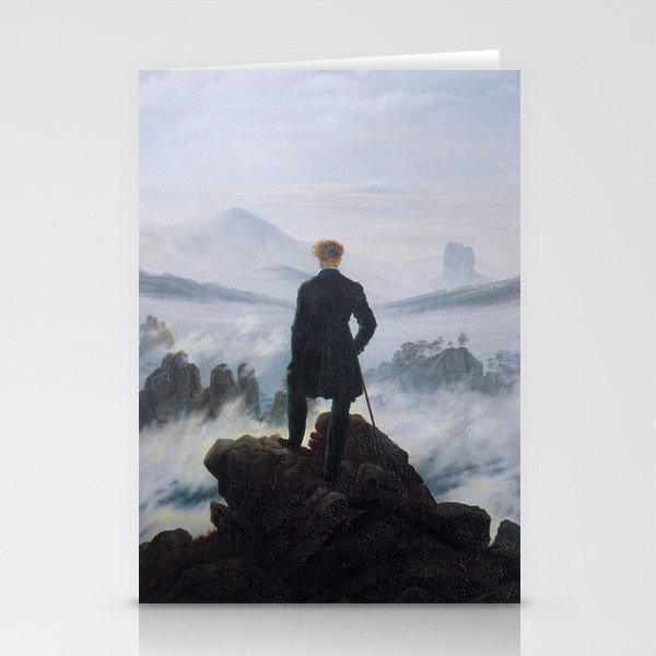 Wanderer above the Sea of Fog Stationery Cards