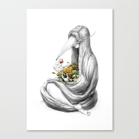 Bowerbird II Canvas Print