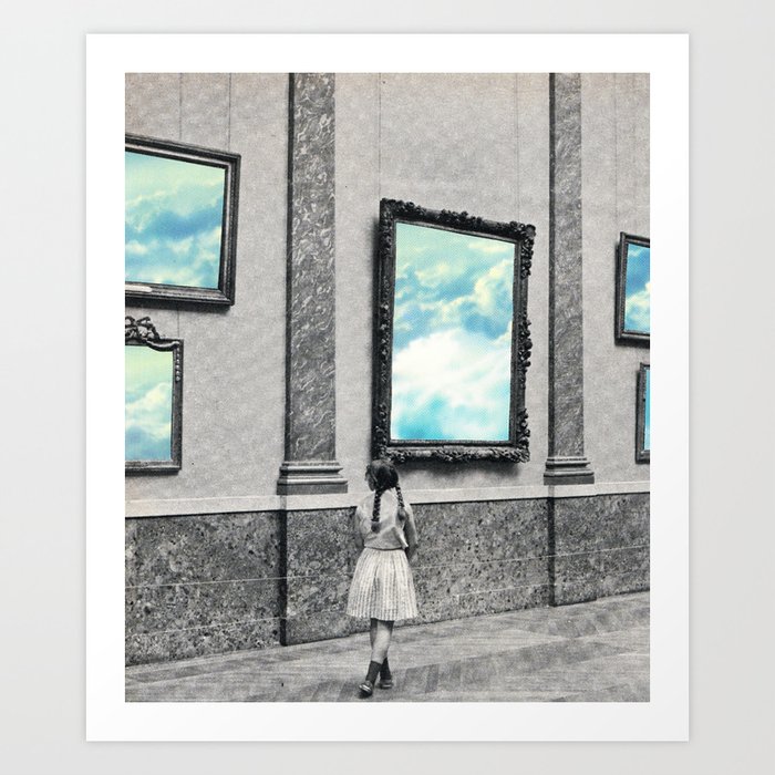 Cloud curator Art Print