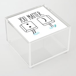 You Matter, Love Friendship Keyboard  Acrylic Box