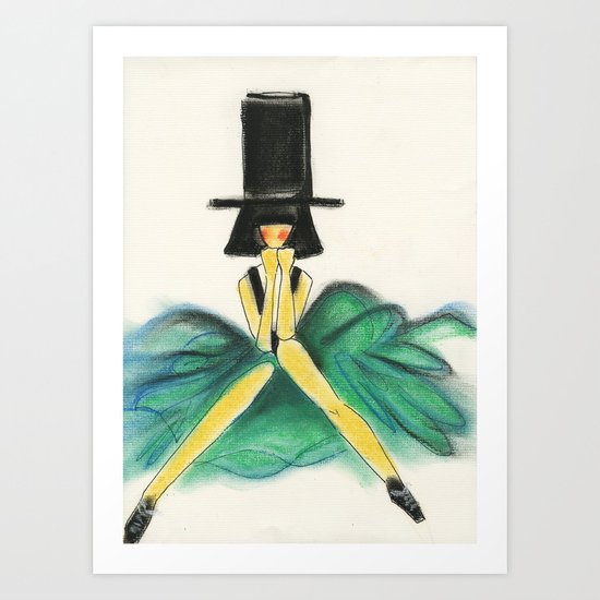 Ponder Art Print