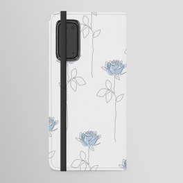 Blue Rose Android Wallet Case