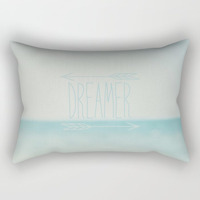 ocean dreamer print Rectangular Pillow
