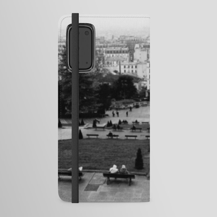 Unfocused Paris Nº 8 | Gardens of Butte Montmartre and panorama of the city | Out of focus photography Android Wallet Case