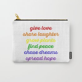 Be Positive Carry-All Pouch