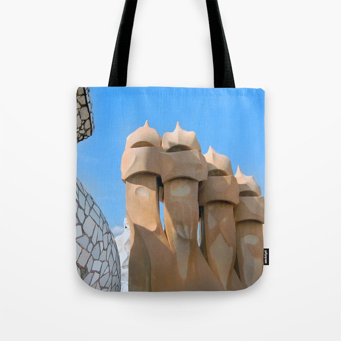 Gaudi Series - Casa Milà No. 3 Tote Bag