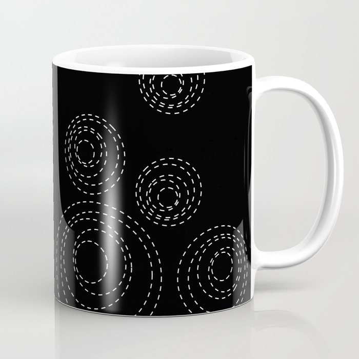 stitched circles Coffee Mug