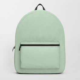 Mint Green Backpack | Seafoam, Mint, Spearmint, Greenart, Greenaccessories, Verte, Graphicdesign, Minty, Softgreen, Green 