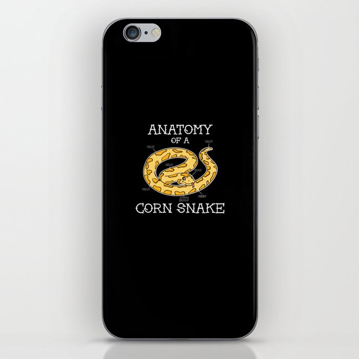 Anatomy Of A Corn Snake iPhone Skin