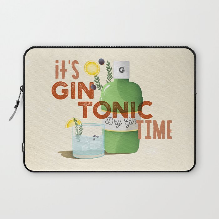 It's Gin Tonic time! Laptop Sleeve